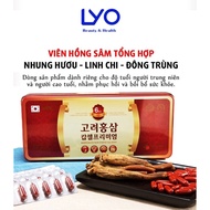 Daedong Ganoderma Red Ginseng Protein Capsule - Korea Red Ginseng Capsule Premium Korea