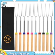 【ouwym9al】Marshmallow Roasting Sticks for Fire Pit, 10 Pcs 32Inch,Smores Skewers, Smores Kit for Cam