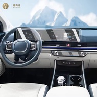 For KIA Carnival 2025 LCD screen Anti fingerprint matte TPU film Car navigation screen protector fil