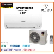 Mitsubishi Heavy Industries Inverter Aircond R32  SRK24YXS-W4 (2.5hp)