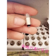 CAHAYA Automotive halogen T8.5 bayonet skru Width Bubble Light Inner Lamp 12V 24V 3W BA9S Menthol Sm