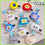TREASURE TRUZ Cartoon Plush Dolls Gift For Girls Bag Pendant Keychain HIKUN PODONG CHILLI Stuffed Toys For Kids