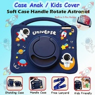 Honor Pad X7 8.7 Inch /Honor Pad X8A 11 Inch Softcase Sling Strap Motif Children's Casing 360 Standi