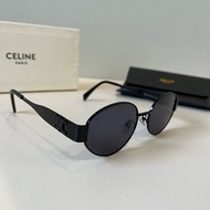Lisa同款復古小圓框太陽眼鏡 配相入邊包裝和收納袋