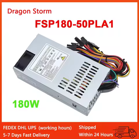For Host Server 200-240V 1U Server Power Supply FSP180-50PLA FSP180-50PLA1 FSP270-60LE 180W 150*82*4
