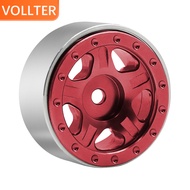 RCGOFOLLOW 1/18 1/24 Aluminum Alloy Metal Wheel Rims 28.5mm Crawler With 7.5mm For SCX24 Trx4m Fcx24 RC Car Part