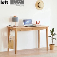 Loft Home Scandinavian Wood Study Table BELLE