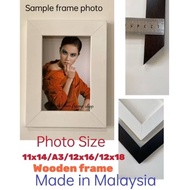 Photo frame Brown 11x14/ A3 / 12x16 / 12x18 / high quality wooden