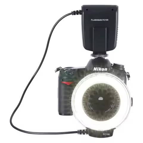 Meike FC100 Macro Ring Flash/Light for Canon EOS 600D 50D 60D 650D 700D 70D 6D 450D 7D 550D 5D Mark 