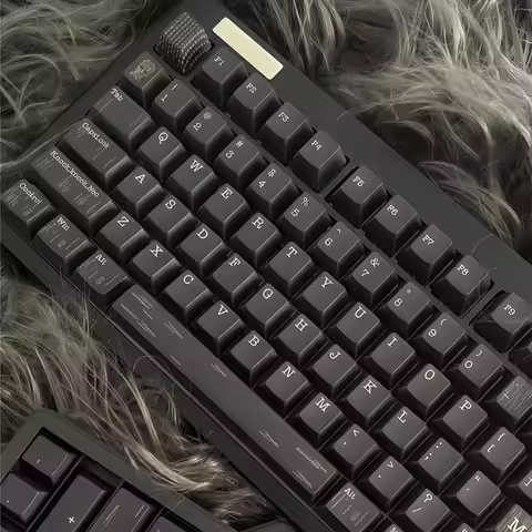 A Very Personalized Style Cherry Keycap PBT 143 Keys 7U Space Bar Mx Switch HI75 HI8 68 F99 104 64 W