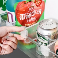 Refrigerator Storage Partition Board Retractable Plastic Divider Storage Splint Kitchen Bottle Can Shelf Organizer 冰箱分格片