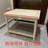 Stool Meditation Stool Yoga Stool Handmade Assembly White Mold Leg Cross Stool Small Low Stool ทรงที