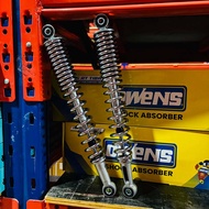 OWENS REAR SHOCK ABSORBER SMASH CHROME 370MM