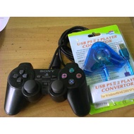 Save Package (1 Stick PS2+USB Converter 2P) For Playing PC Or Ps3 Games