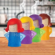 Angry Mama Microwave Cleaner Oven Steam Cleaner Easily Cleans Microwave Appliances for The Kitchen Refrigerator Cleaning