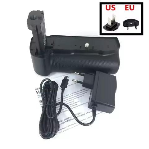 BMPCC Battery Grip Vertical Holder for Blackmagic Pocket Cinema Camera 4K 6K to Hold 3pcs LP-E6 LP-E