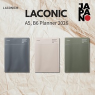 Laconic Planner 2026 A5, B6 Weekly Pocket (Starts September 2025)