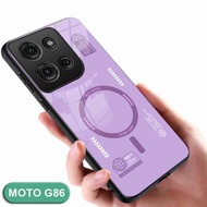 HP Softcase Glossy Glasshp For MOTO G86 POWER - MOTO G86 POWER - MOTO G86 POWER Casing Glasshp -A175