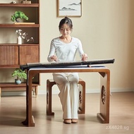 Ethereal Drum Tea Art Table Stool Paulownia Ancient Guqin Stool Chinese Studies Table Frame Calligra