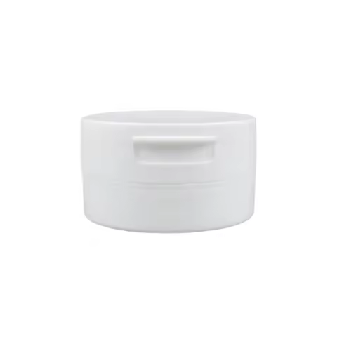 50g Wide Mouth Flip Cover Included Tooth Powder Bottle Makeup Remover Cream Jar Cotton Pad Container
