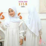 Pastan Anak Lisa Miulan Kids Kerudung Pashmina Langsung Pakai 3-5 Thn