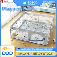 Limited time promotionPlaypen Baby Playground Pagar Baby Safety Fence Baby Playpen Fence Activity Ce