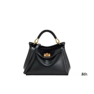 กระเป๋าถือหนังแท้ทรงนุ่ม JW PEI รุ่นใหม่ พร้อมหูหิ้วแบบล็อค สะพายไหล่เดียวหรือสะพายข้างได้ ดีไซน์ห