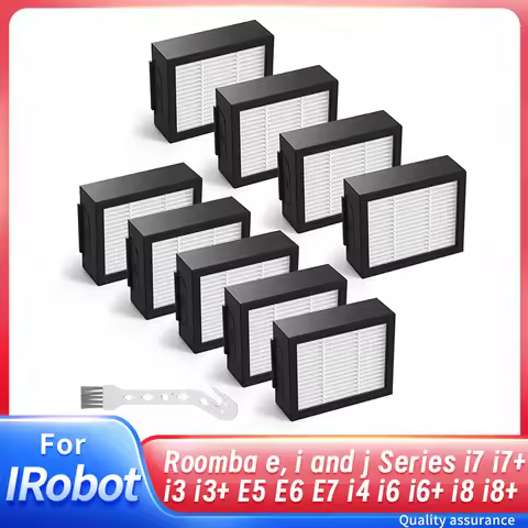 Filter Replacement for iRobot Roomba e, i and j Series i7 i7+/plus i3 i3+ E5 E6 E7 i4 i6 i6+ i8 i8+ 