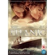 The classic Titanic movie DVD