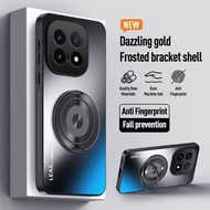 Casing For vivo iQOO 15 iQOO15 iQ0015 Phone Case Luxury 360 Rotating Magnetic Bracket AG Dazzling Fr