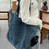 CELINE CABAS大號牛仔托特包