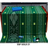 Sarung Songket BHS Klasik Elegan Warna Cinnamon/Abu Tua/Maroon/Biru