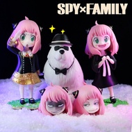 Anya Spy X Family Anime Figure Toys Anya Forger Figure PVC Loid Forger Yor Forger Figures Model Dolls for Children Kids Gifts