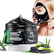 Blackhead Remover Mask, 100g Bamboo Charcoal Nose Pore Strips Peel Off Face Masks For Face Beauty Skin Care For Men, Women Purifying &amp; Deep Cleansing For All Skin Types