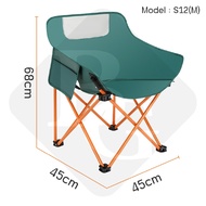S12 BG - Ghế cắm trại S12 câu cá dã ngoại cánh đồng có thể gập lại sân di động có túi ghế cắm trại