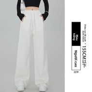 YAYANGREN | Quần Jogger Xám Phong Cách Thoáng Mát Mới Thu Dành Cho Người Thân Hình Nhỏ Gọn