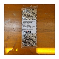 Taya TB90 9-Speed Bike Chain 12x564x114l Silver Black