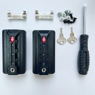 Luggage Accessories 065C Trolley Case 2.4 Three-Hole Long Lock Suitcase Combination Lock Replacement