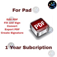 PDF Editor for PAD 1 Year Subcription i-Device