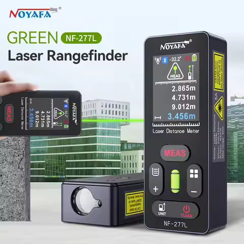 NOYAFA NF-277L Laser Rangefinder Green Light Laser Distance Meter Professional Laser Meter with Lase