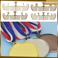 [lzdxwcke2] Medals Display Hanger Medal Organizer Metal Wall Shelf Holder for Running Sports Award B