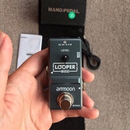 Ammoon looper nano pedal true bypass new new not mooer