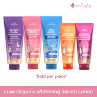Luxe Organix Niacinamide + Arbutin / Milk + Gluta / Retinol + Gluta / SPF 50+ PA++++ Whitening Serum