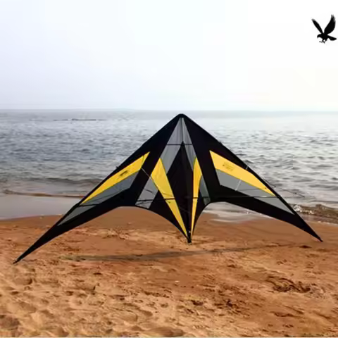 free shipping 250cm professional stunt kite Falcon kites flying Freilein kite dual line for adults c