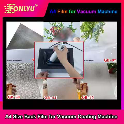 FONLYU A4 Size Heat Shrink Film Back Full Cover Wrapped for iPhone 17 Pro Max Vacuum Envelope Coatin