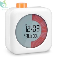 Digital Visual Timer for Kids Adults 60-Minute Visual Countdown Timer LCD Screen Timer Hour Clock Al