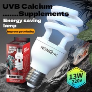 Reptile 5.0 / 10.0 UVB 13W Compact Light Fluorescent For Rainforest Type Terrarium Lamp Bulb *E27 ty
