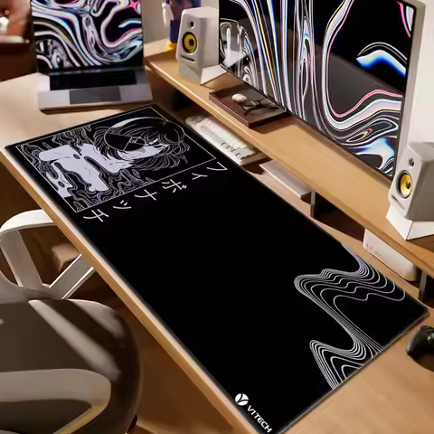 800x300 Mouse Pad Non-Slip Desk Pad Home Office Workspace Gaming Setup Desk Mat V1Tech Nightshade Pu