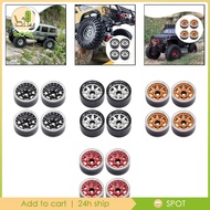 [Ihoce] RC Car Part 1.9 Inch Wheel Rims Aluminum Alloy Professional Spare for 1/10 RC Crawler and Wh