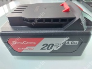 Dongcheng (DCดีจริง) Battery แบตเตอรี่ 20V 4.0Ah Li-Ion #FFBL2040 รุ่น DCPL03-14 DCJZ04-13 DCJZ05-